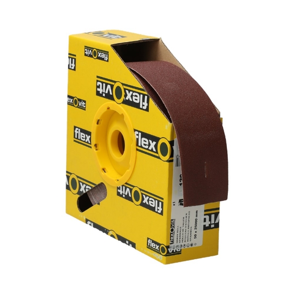 Afbeeldingen van Fle schuurlinnen alox 50x25000 KF271 P120