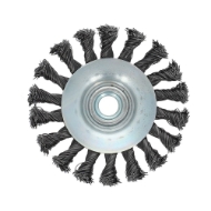 Afbeeldingen van Kegelborstel staaldr Getord 100x13xM14 0,5 T2