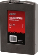 Afbeeldingen van Kelfort verzinkborenset 6.3-20.5mm 6dlg