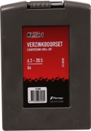 Afbeeldingen van Kelfort verzinkborenset 6.3-20.5mm 6dlg