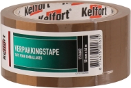 Afbeeldingen van Kelfort verpakkingstape bruin 50mmx66mtr.