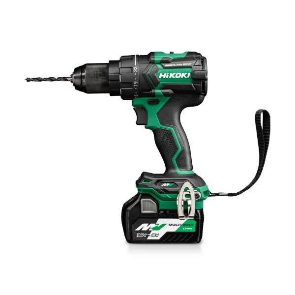 Afbeeldingen van HIK DS36DC WRZ accu boormach 2x accu HSCII