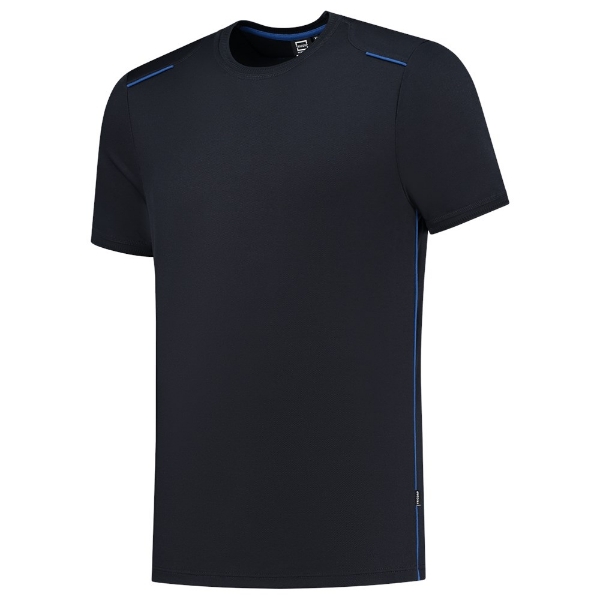Afbeeldingen van T-shirt accent mt.l Navy royal blue