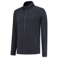 Afbeeldingen van Sweatvest accent mt.l Navy royal blue