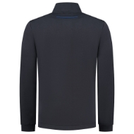 Afbeeldingen van Sweatvest accent mt.l Navy royal blue