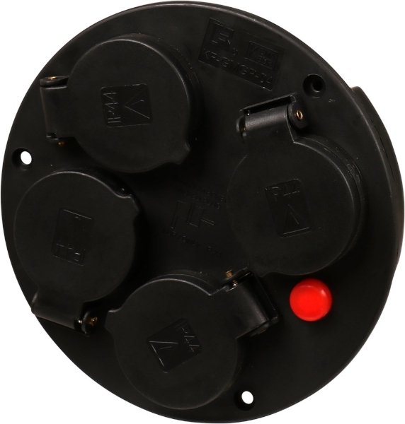 Afbeeldingen van Kel contactplaat 4v tbv ER500 kabelhaspel