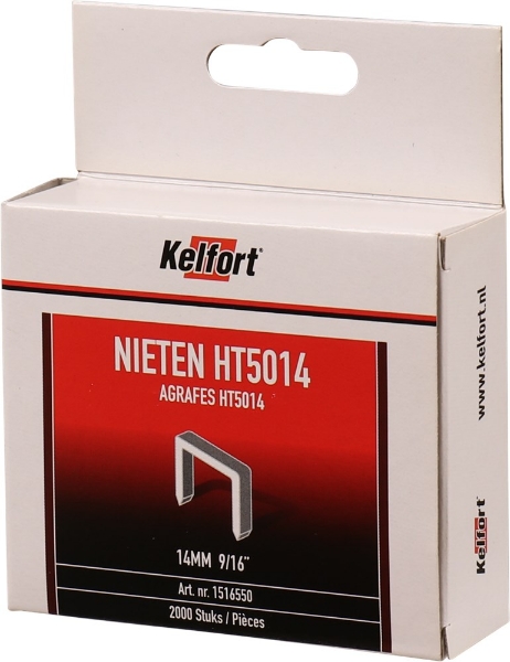 Afbeeldingen van Kelfort nieten ht5014 14mm 2000st.