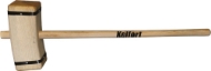 Afbeeldingen van Kelfort sleg hout m.steel 90cm model vierkant