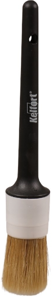Afbeeldingen van Kel wegwerpkwast mt.20 wit rond (32mm)