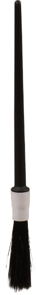 Afbeeldingen van Kel wegwerpkwast mt.4 zwart rond (9mm)