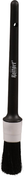 Afbeeldingen van Kel wegwerpkwast mt.12 zwart rond (20mm)
