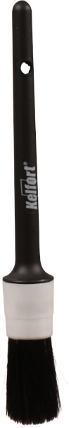Afbeeldingen van Kel wegwerpkwast mt.14 zwart rond (23mm)