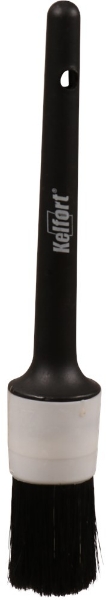 Afbeeldingen van Kel wegwerpkwast mt.20 zwart rond (32mm)