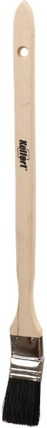 Afbeeldingen van Kel radiatorkwast 1,5" zwart plat (9x40mm)