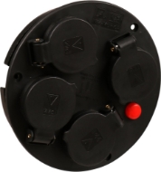 Afbeeldingen van Kel contactplaat 4v tbv ER500 kabelhaspel