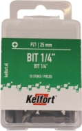 Afbeeldingen van Kelfort bit 1/4 pz1-25mm standaard
