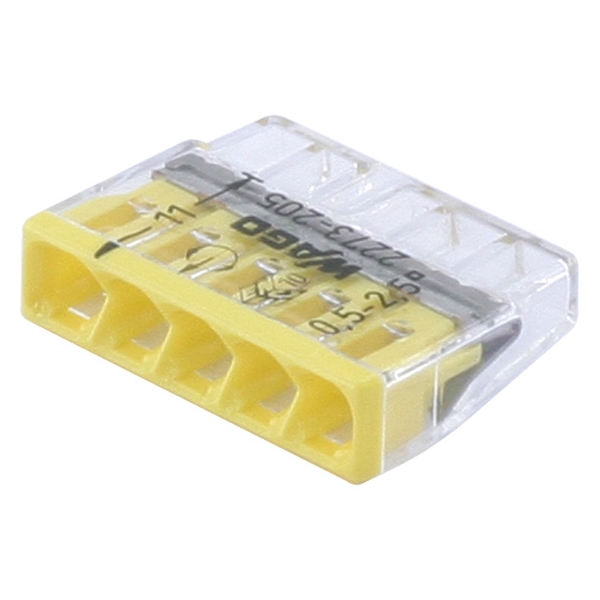 Afbeeldingen van Wago lasklem v.5 aders (compact)