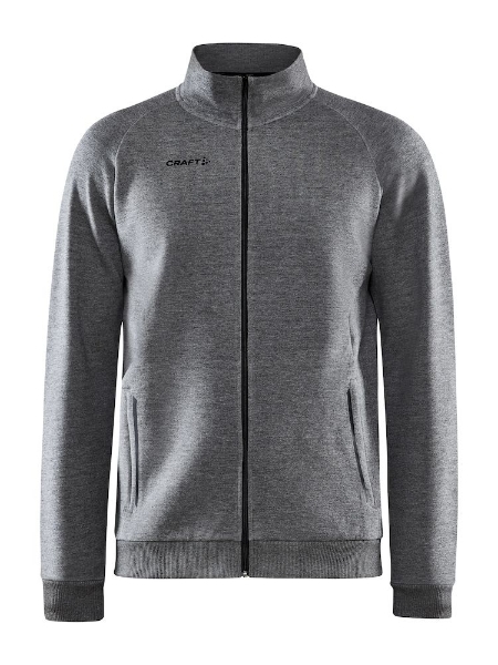 Afbeeldingen van Craft core soul zip sweatvest mt.2XL d.grijs