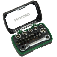 Afbeeldingen van HiKOKI bit / ratelset 24dlg