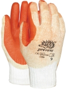 Afbeeldingen van Werkhandschoen mt.9 prevent latex stratenmake