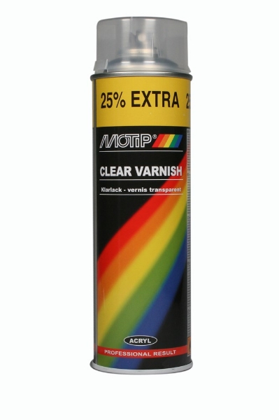 Afbeeldingen van Mot blanke lak spuitb. 500ml 04009