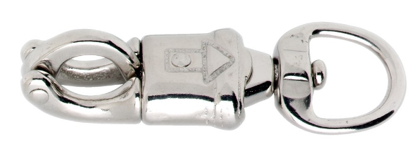 Afbeeldingen van Paniekhaak 7/8" 120mm glans verzinkt