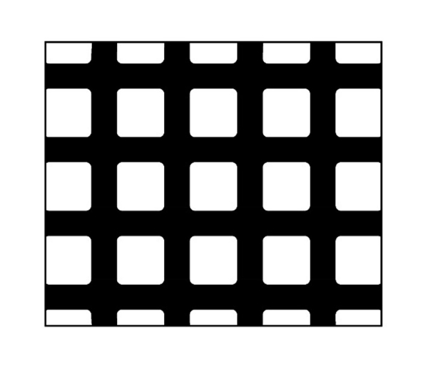 Afbeeldingen van Alum. platen geperf. 1 mm 100x50 cm
