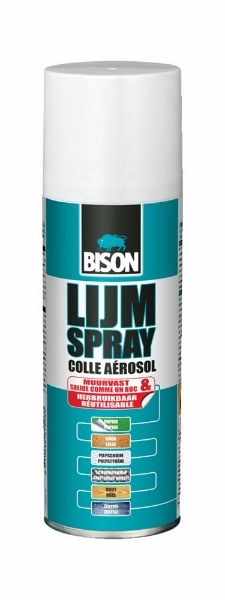 Afbeeldingen van Bison lijmspray universal 200ml transparant