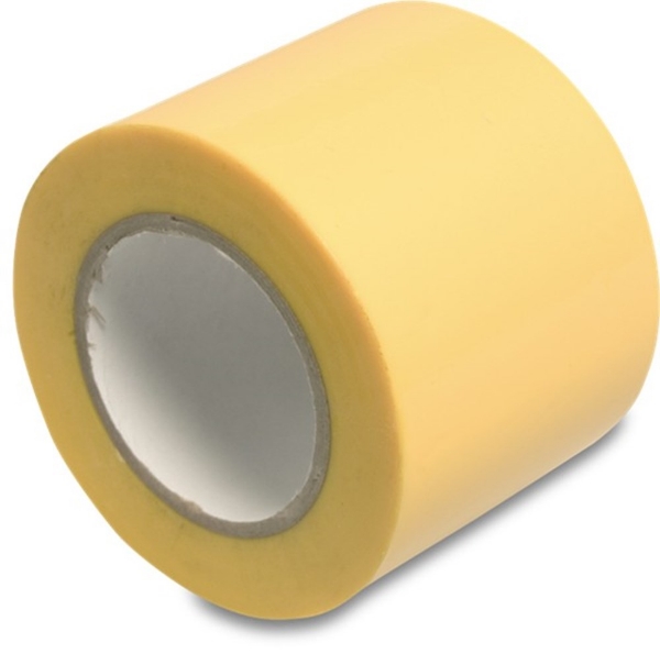 Afbeeldingen van bronbemalingstape / isolatietape Geel 5cm