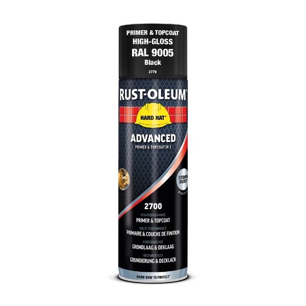 Afbeeldingen van Hard Hat Advanced GLOSS JET BLACK - RAL 9005