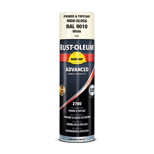 Afbeeldingen van Hard Hat Advanced GLOSS PURE WHITE - RAL 9010