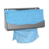 Afbeeldingen van Euro m-wipe blauw poetsdoek 42x35 800st.