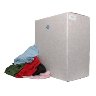 Afbeeldingen van Bonte trikot poetslappen sweater (10kg.)