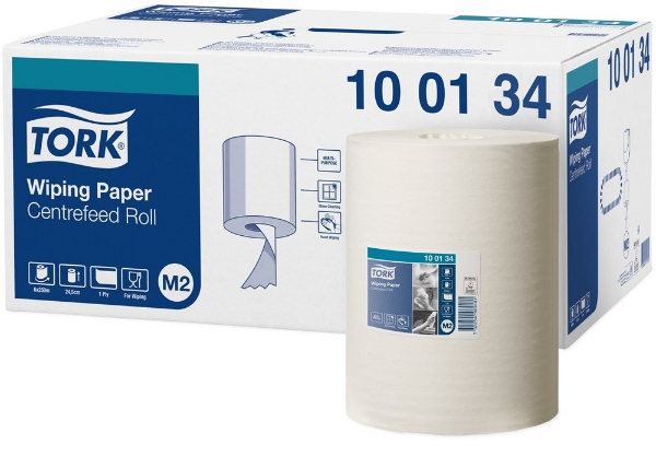 Afbeeldingen van Tork 415 25cm x 275m wit 1-laags m2 syteem
