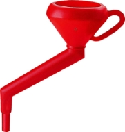 Afbeeldingen van Trechter 175mm m.zeef haaks ovaal