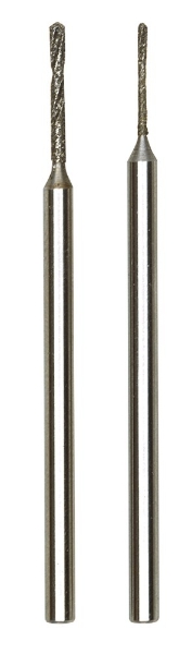 Afbeeldingen van Prox diamant spiraalboren 2 st. 0,8 + 1,2