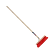 Afbeeldingen van Bezem compl. 35cm breed 1.40cm steel +steelh.