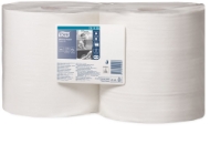 Afbeeldingen van Tork 415 25cm x 460m wit 1-laag geperf. w1/w2