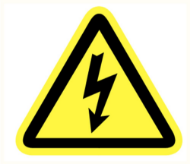 Afbeeldingen van Bord "electrische spanning" 200mm