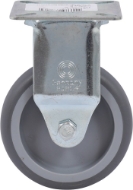 Afbeeldingen van Kel bokwiel blw/grs rub.75mm g.l. plaatbev.