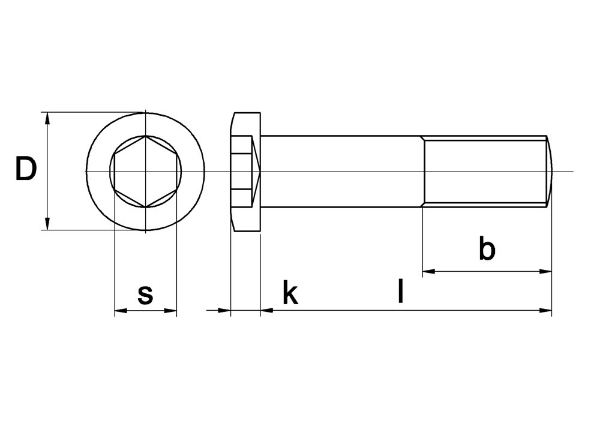 Afbeeldingen van Bout m8x16 ev 8.8 din7984