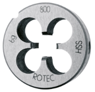 Afbeeldingen van Rotec ronde snijplaat din223 m6x1 metrisch