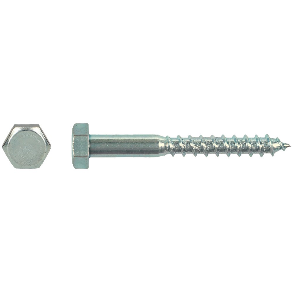 Afbeeldingen van Houtdraadbout 4.8 din571 8x90mm ev