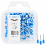 Afbeeldingen van Adereindhuls 0,75mm2 blauw g488-n a 100st.