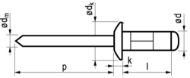 Afbeeldingen van MFX Rivet PLIA alu/st DH 3.0x10