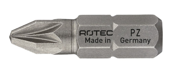 Afbeeldingen van Rotec PRO schr.bit PZ2, L=25, C6.3, BASIC [2]