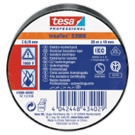 Afbeeldingen van Tesa 53988 isolatietape zwart 25m, 19mm