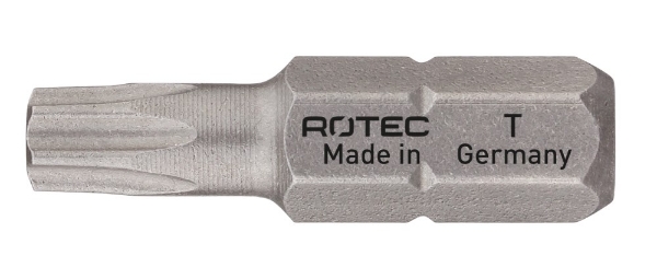 Afbeeldingen van Rotec Bit Torx 1/4 25mm T8 [10]