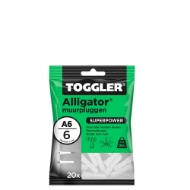 Afbeeldingen van Tog alligatorplug a6 zakje 20st.