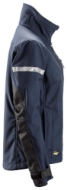 Afbeeldingen van Softshell jack AW dames 1207 mt.S D-blauw -Zw